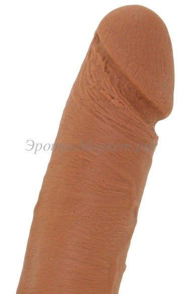 Фаллоимитатор - Насадка Vac-U-Lock Realistic Brown Cock