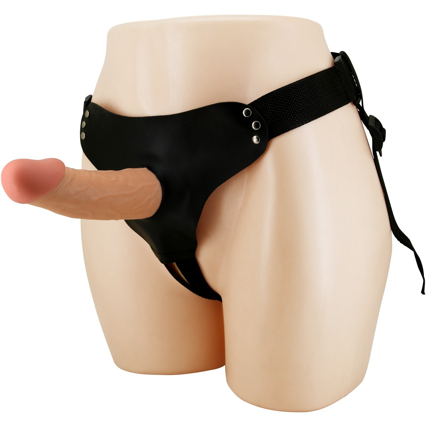 Полый страпон с нежной головкой Stark Pretty Love