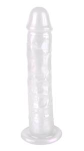 Перламутровый дилдо Real 20 см 