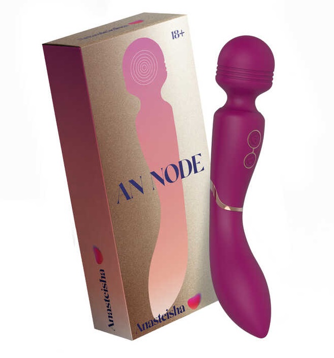 Двухсторонний  вибромассажер AN Node