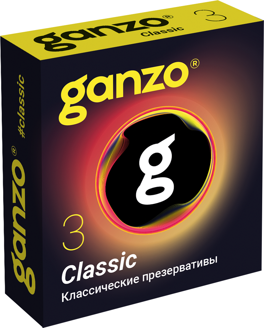 Презервативы Ganzo Classic 3 шт