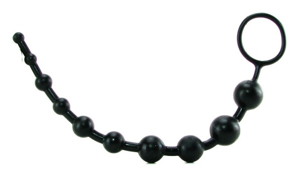 Анальные бусы X-10 Beads Black