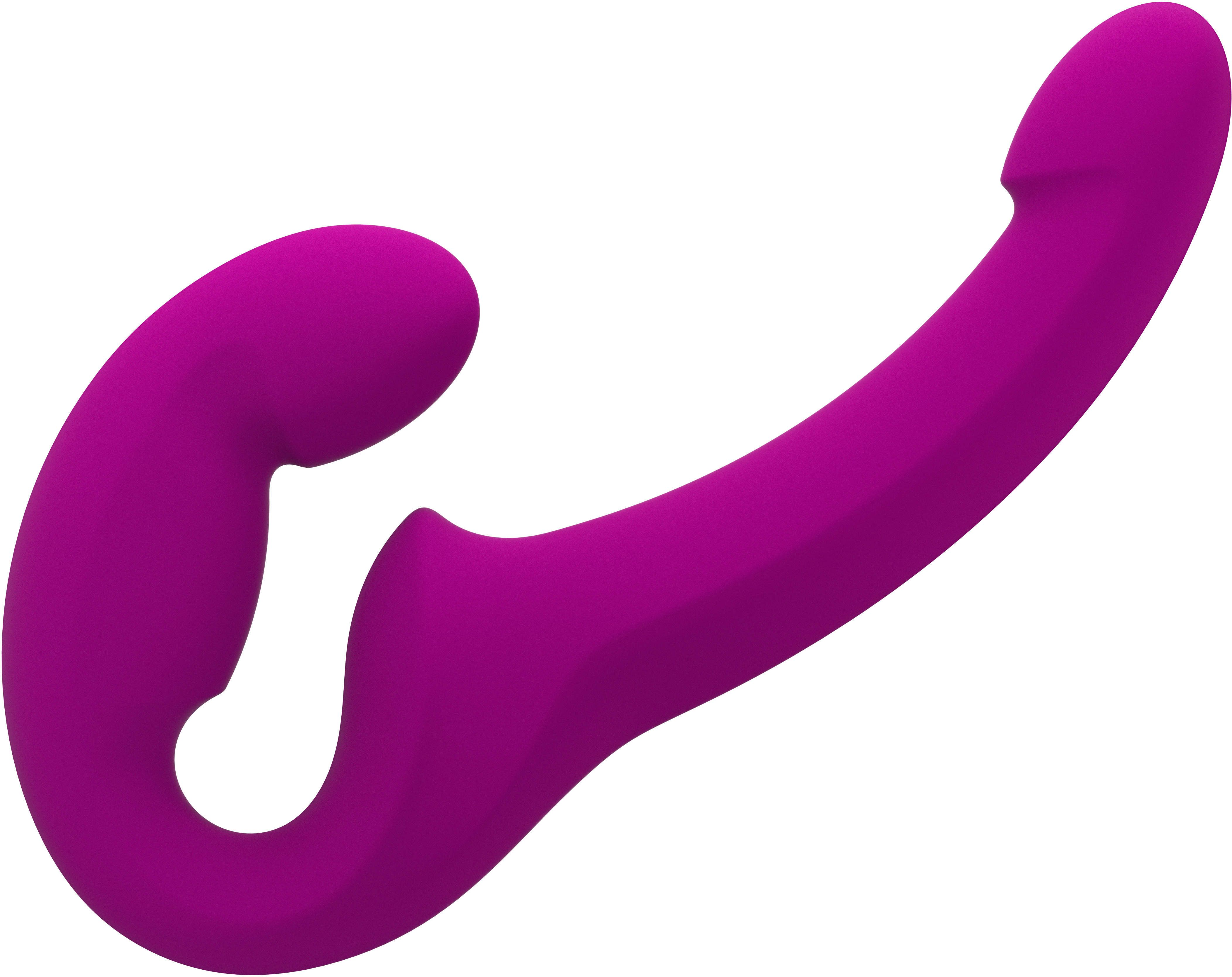 Анатомический безремневой страпон Fun Factory Share Life розовый