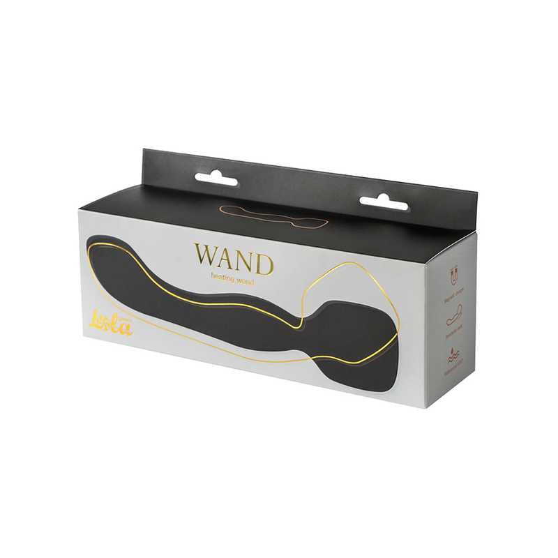 Стимулятор с нагревом Heating Wand Black