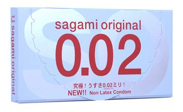 Презервативы Sagami Original 0.02 из полиуретана