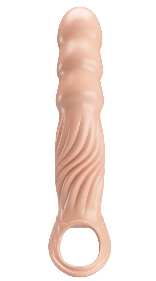 Насадка на пенис с тремя вкладышами-удлинителями