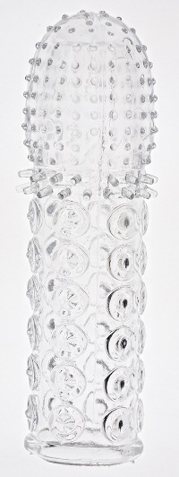 Насадка закрытая "Crystal sleeve" с шипиками