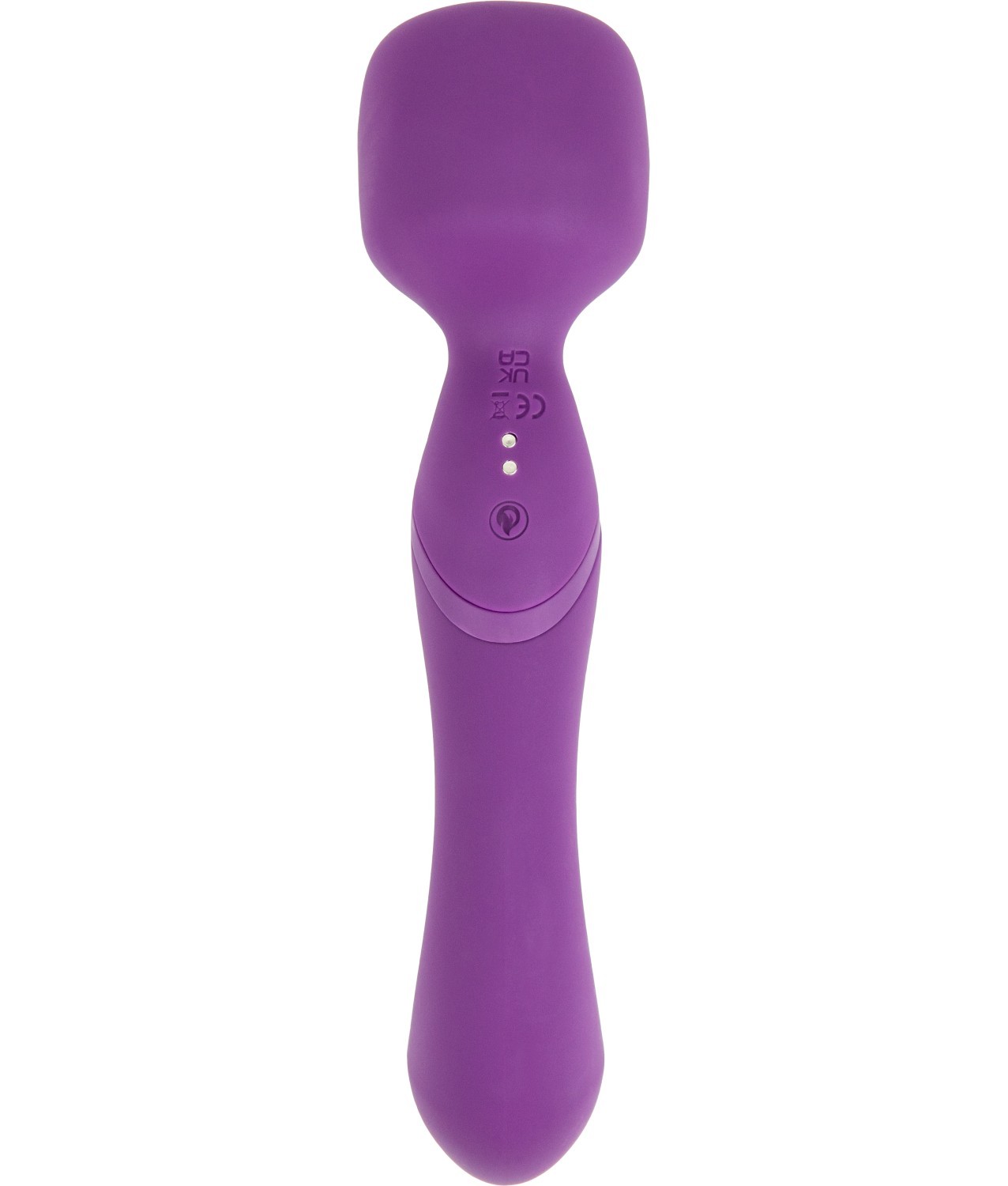 Нагревающийся двухсторонний Вонд Heating Wand Purple 