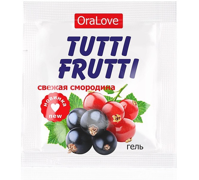 Саше tutti-frutti  серии OraLove Смородина 4 гр