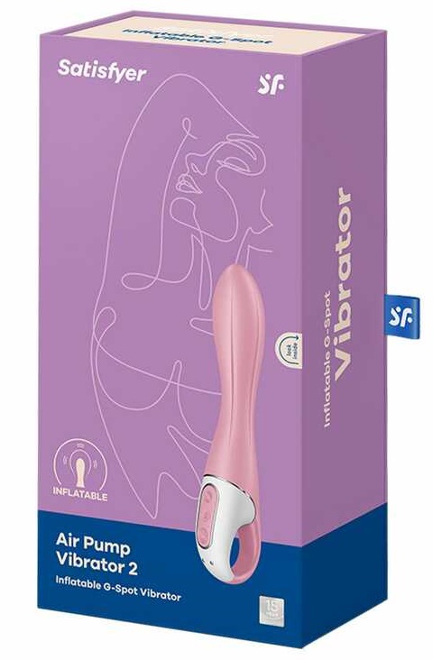 Вибратор с расширением  Air Pump 2