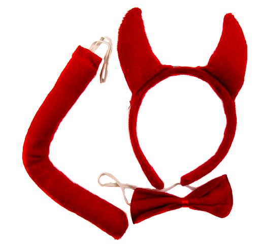 Чёрно-красный комплект Дьяволица