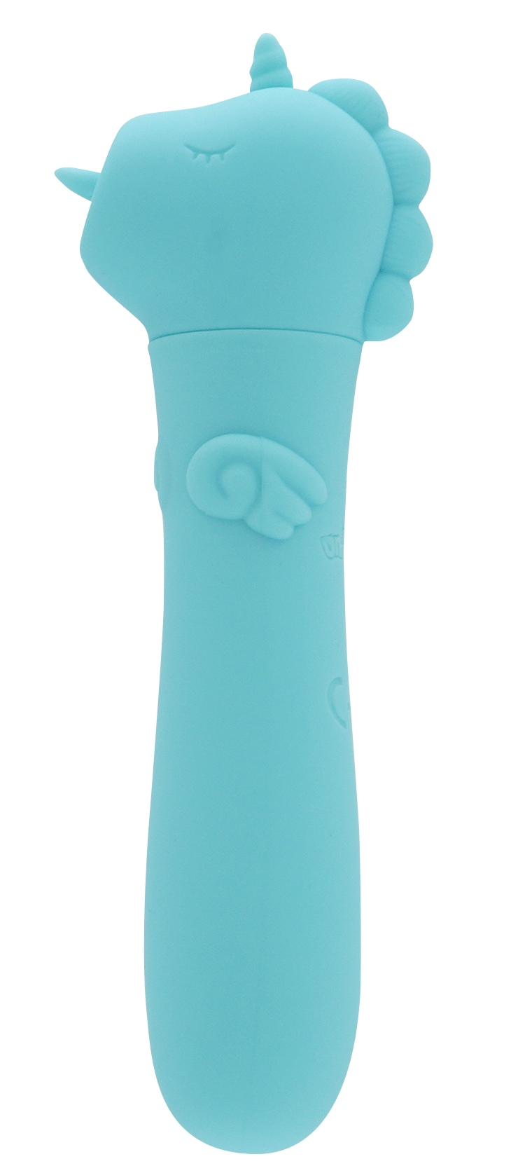 Голубая вибропуля Unihorn Mount'n Peak USB