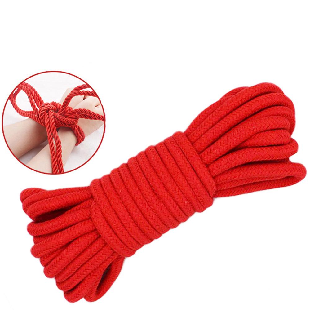 Мягкий красный БДСМ набор из 7 предметов