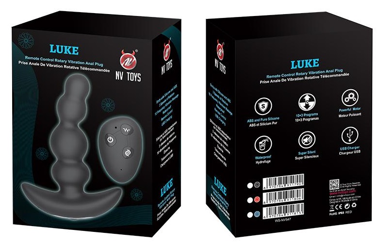 Вибростимулятор с ротацией Luke