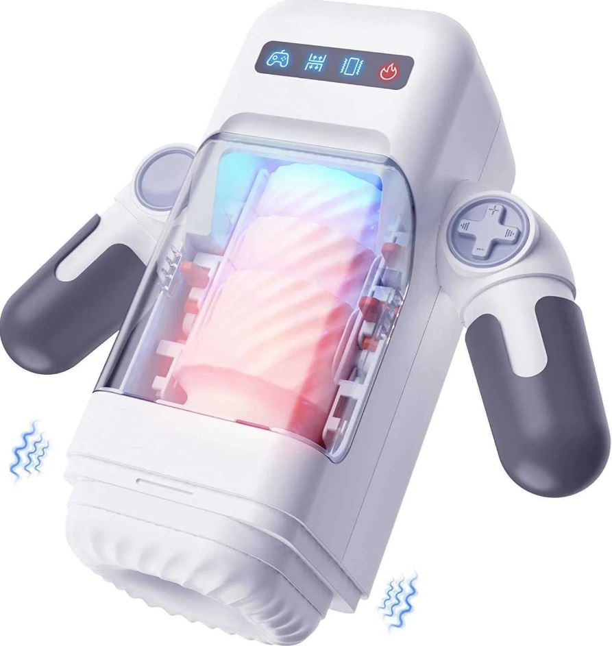 Инновационный робот-мастурбатор Game Cup белый