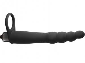 Вибронасадка для двойного проникновения  Bramble black 