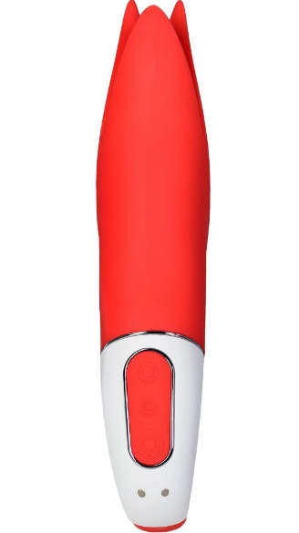 Вибромассажер с мягкими лепестками Satisfyer 