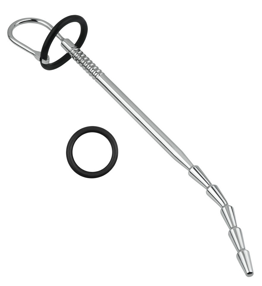 Катетер уретральный металлический с кольцами