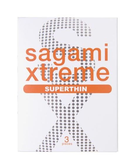 НОВОЕ Sagami Xtreme ультратонкие 3шт