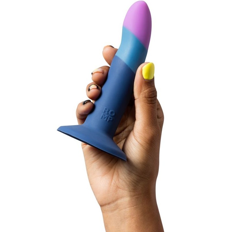 Яркий страпон Romp Piccolo Pegging Kit