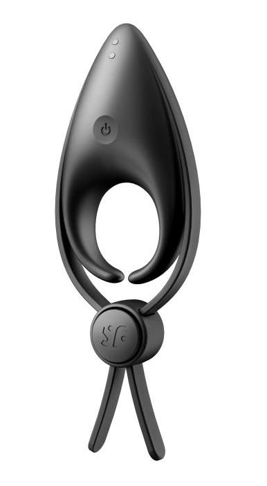 Эрекционное лассо с вибрацией Satisfyer Sniper черный