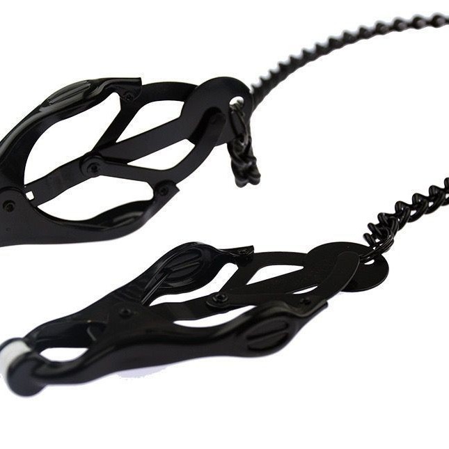 Зажимы для сосков клевер с цепочкой металлические