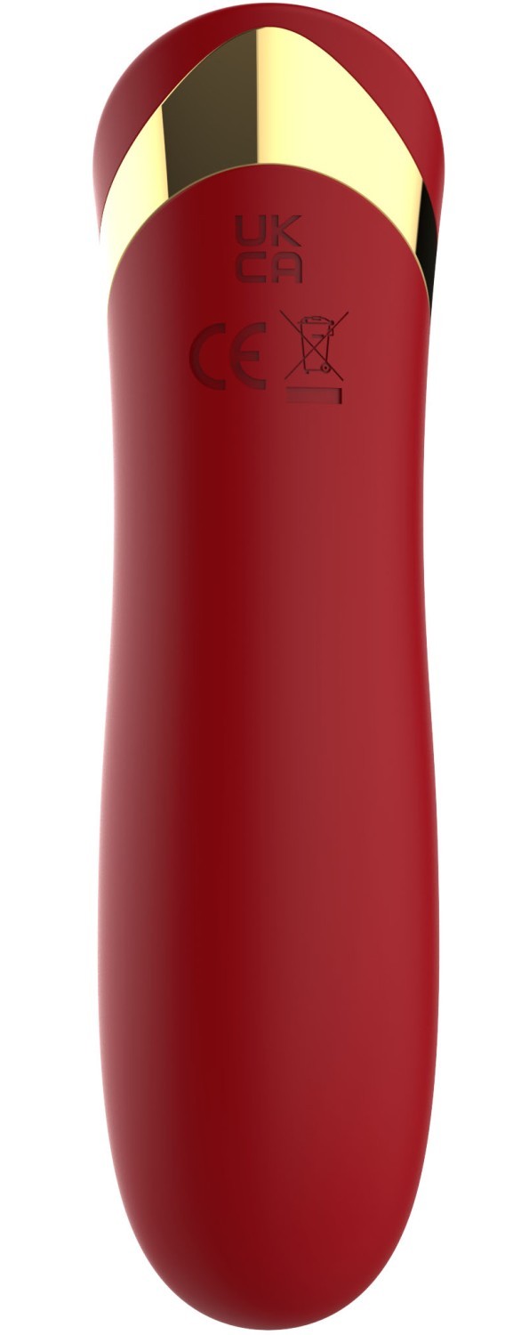 Мини-вибратор Lip Stick красный