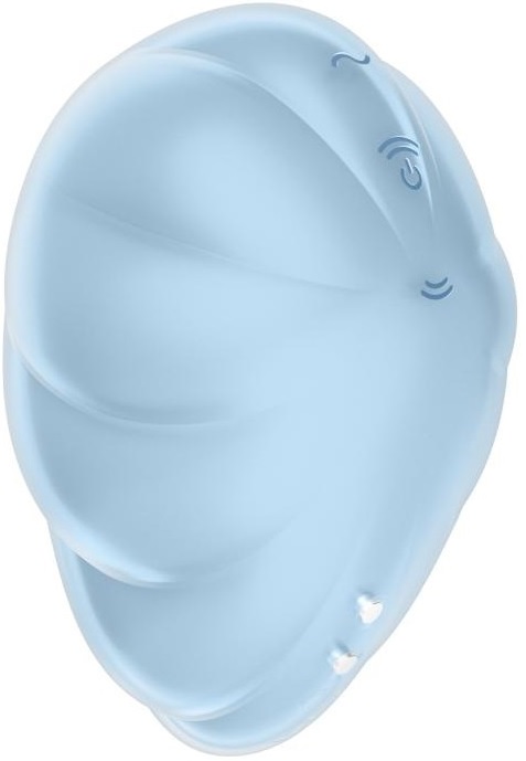 Синий вакуумный стимулятор Cloud Dancer