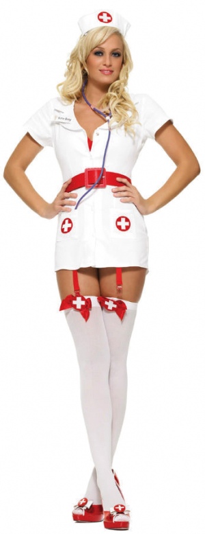 Похотливая медсестра белый