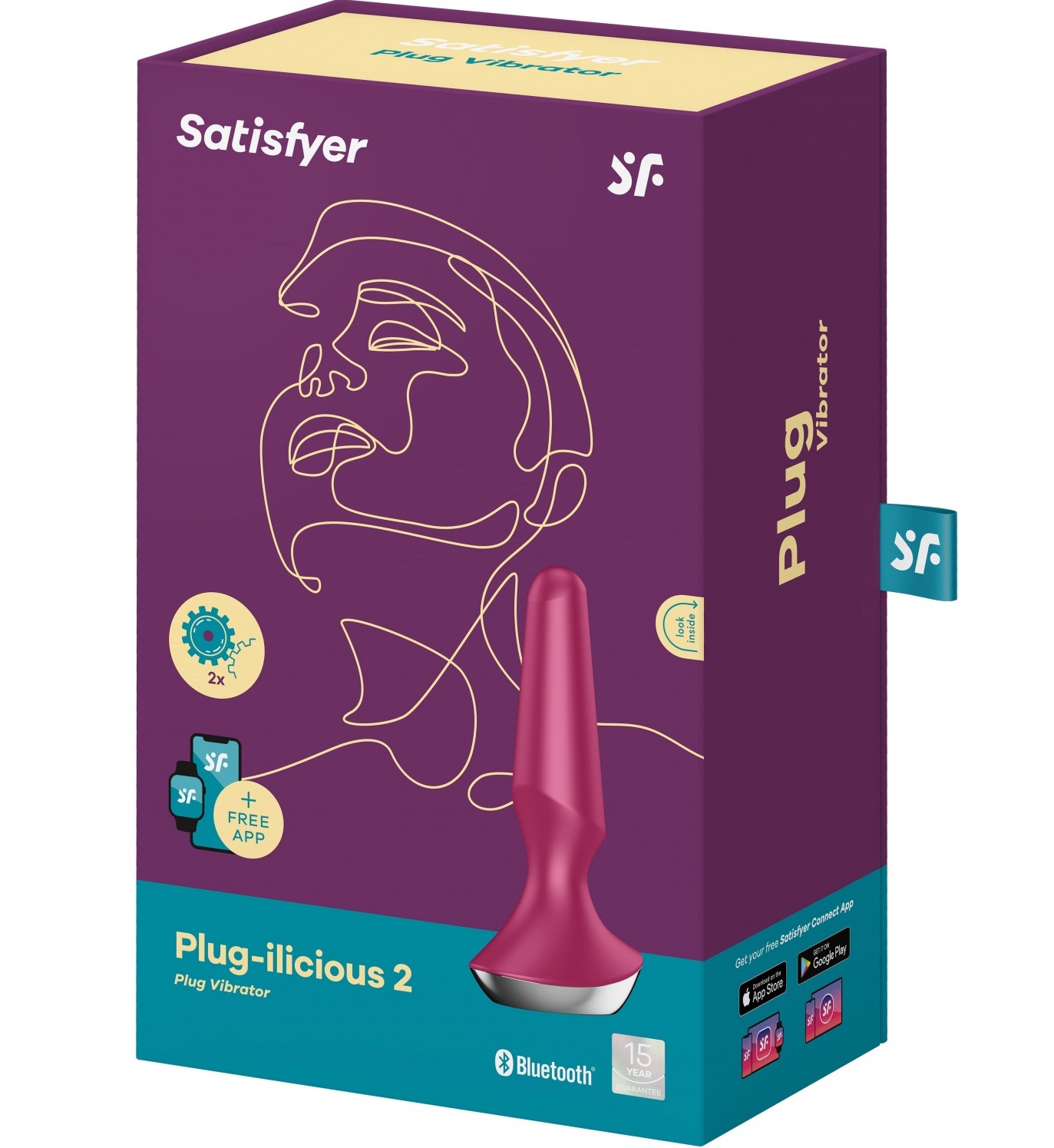 Анальная вибропробка Satisfyer Plug Ilicious