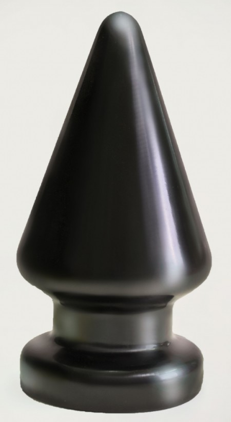 Анальная пробка большая черная