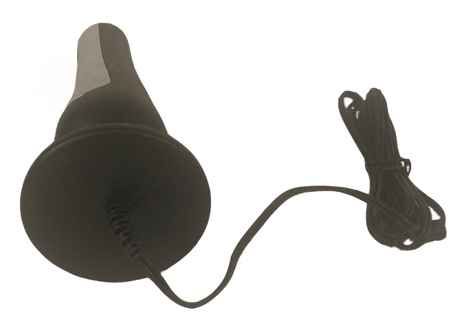 Большая анальная пробка Капля с пультом