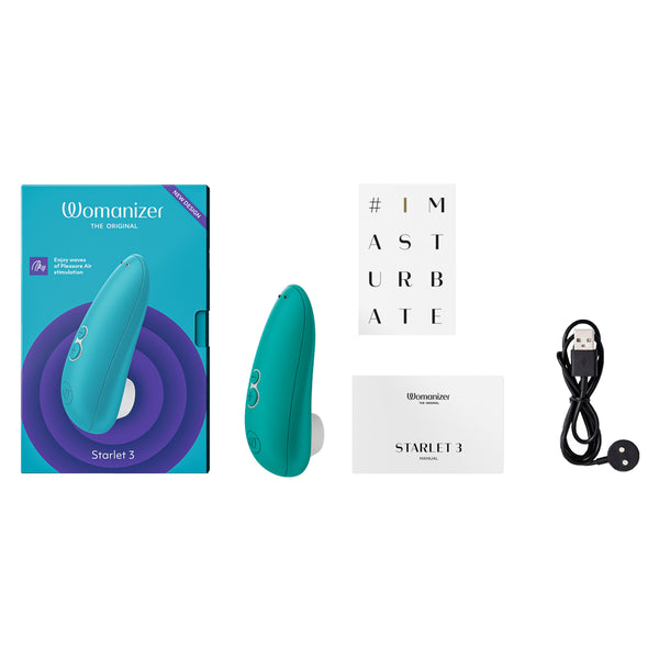 Клиторальный стимулятор Womanizer Starlet 3 бирюзовый