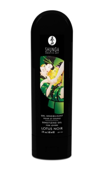 Возбуждающий гель Shunga  Lotus Noir 60 МЛ