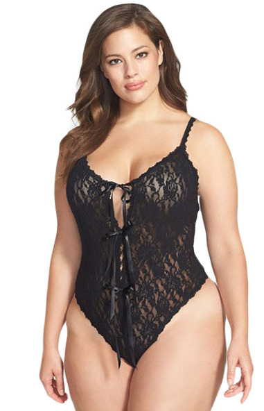 Кружевное боди 3-4XL