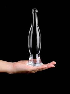 Гибкая анальная пробка размера L 