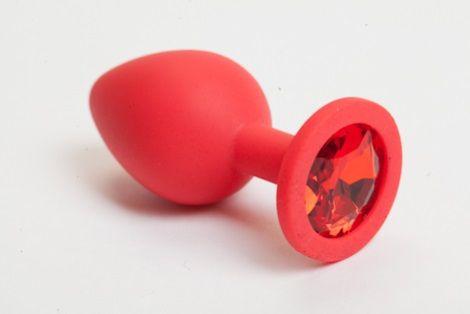 Красная анальная пробка Small Red