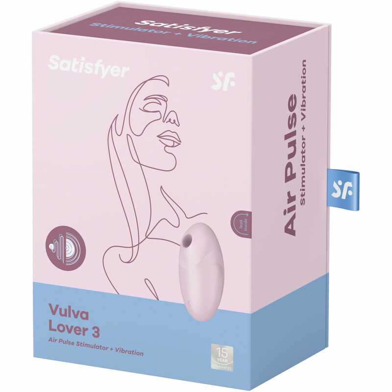 Вакуумный стимулятор клитора с вибрацией Vulva Lover 3
