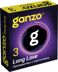 Презервативы Ganzo c анестетиком 3 шт 