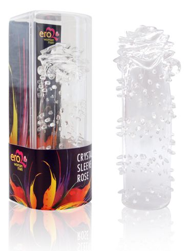 Насадка закрытая Crystal sleeve rose в форме розы