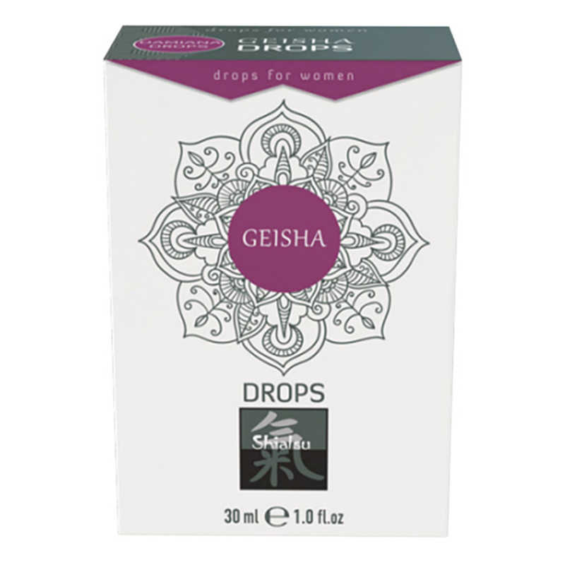 Капли возбуждающие женские Geisha Drops Shiatsu 30ml
