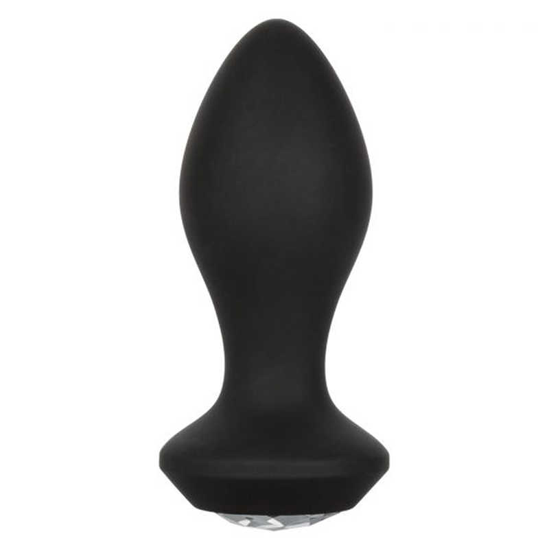 Вибропробка черная с кристаллом black  USB