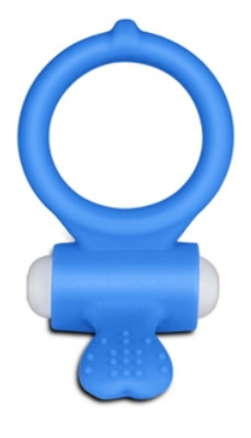 Эрекционное кольцо сердечко Blue