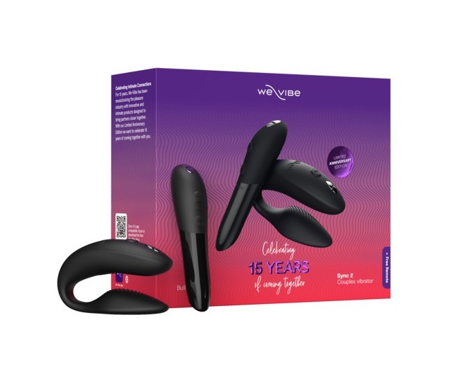 Набор вибраторов для пар We-Vibe  Tango X + Sync 2