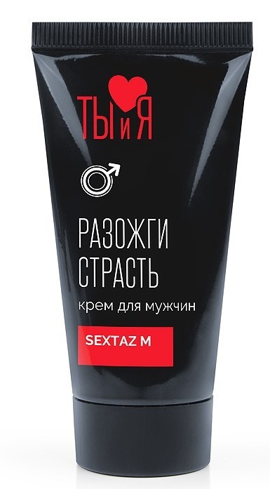 Крем для мужчин SexTaz-M с возбуждающим эффектом 25 гр
