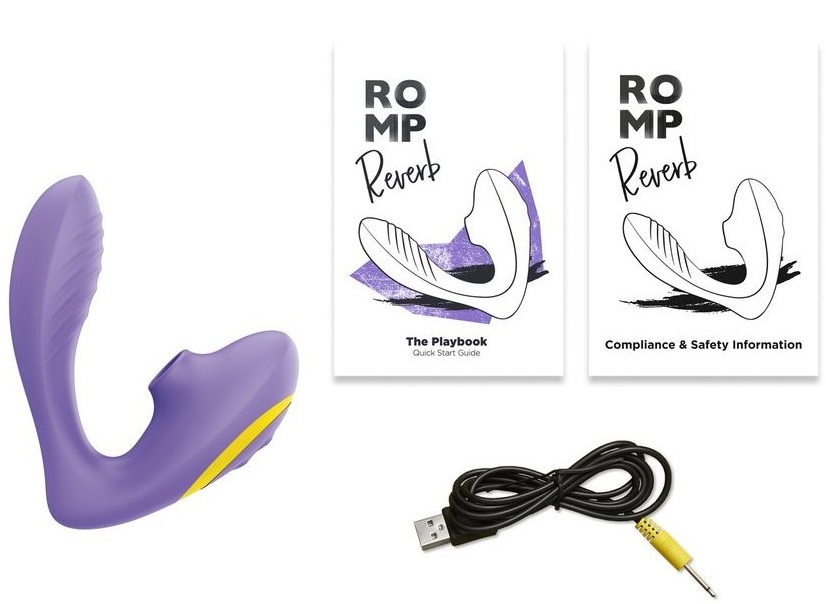 Вибратор Romp Reverb сиреневый