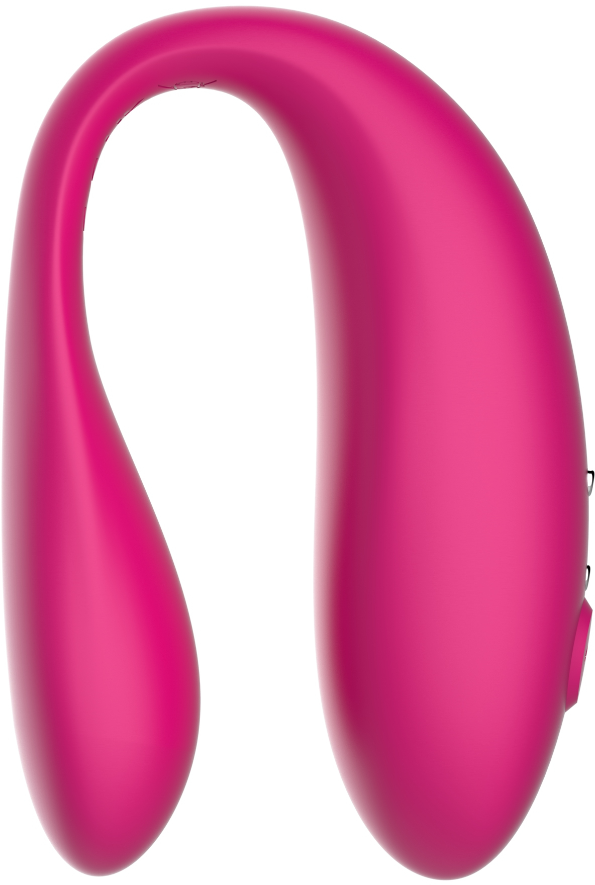 Парный вибромассажер AMOVIBE TWIN розовый с приложением