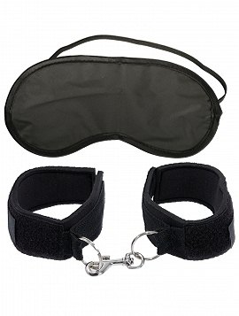 Мягкие оковы First-Timer's Cuffs Black