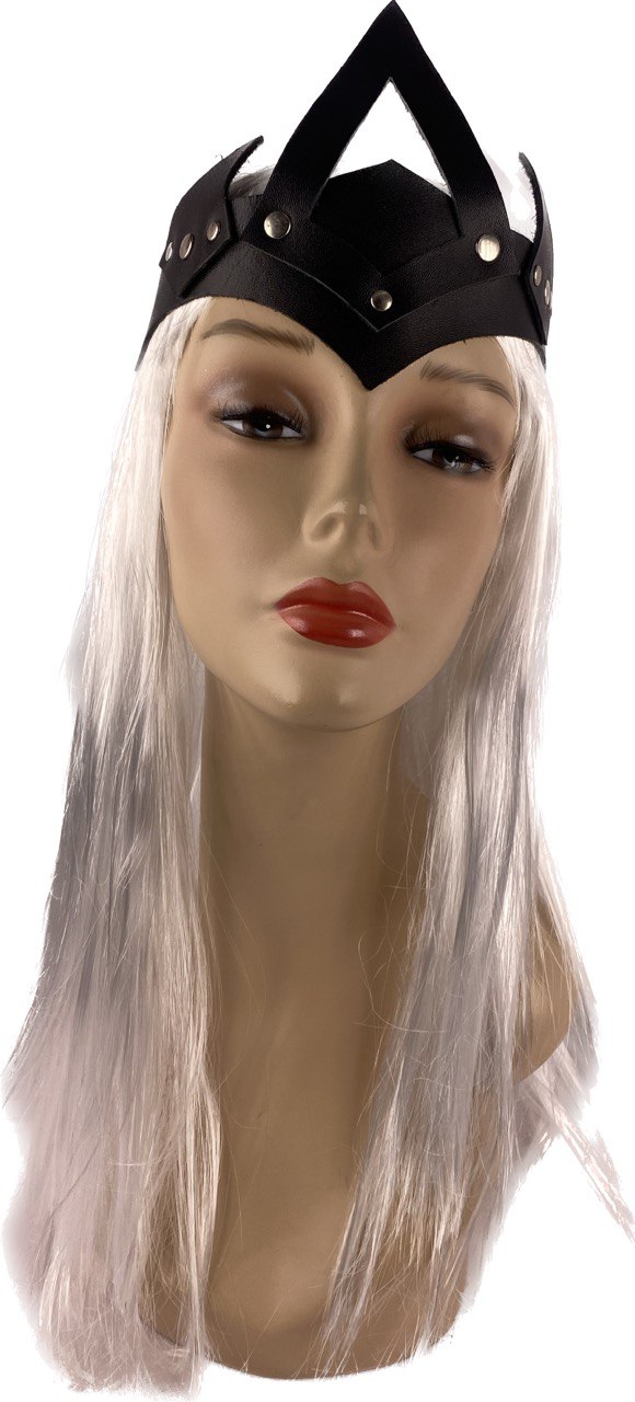 Корона кожаная