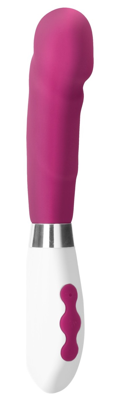 Розовый вибратор Asopus с головкой USB